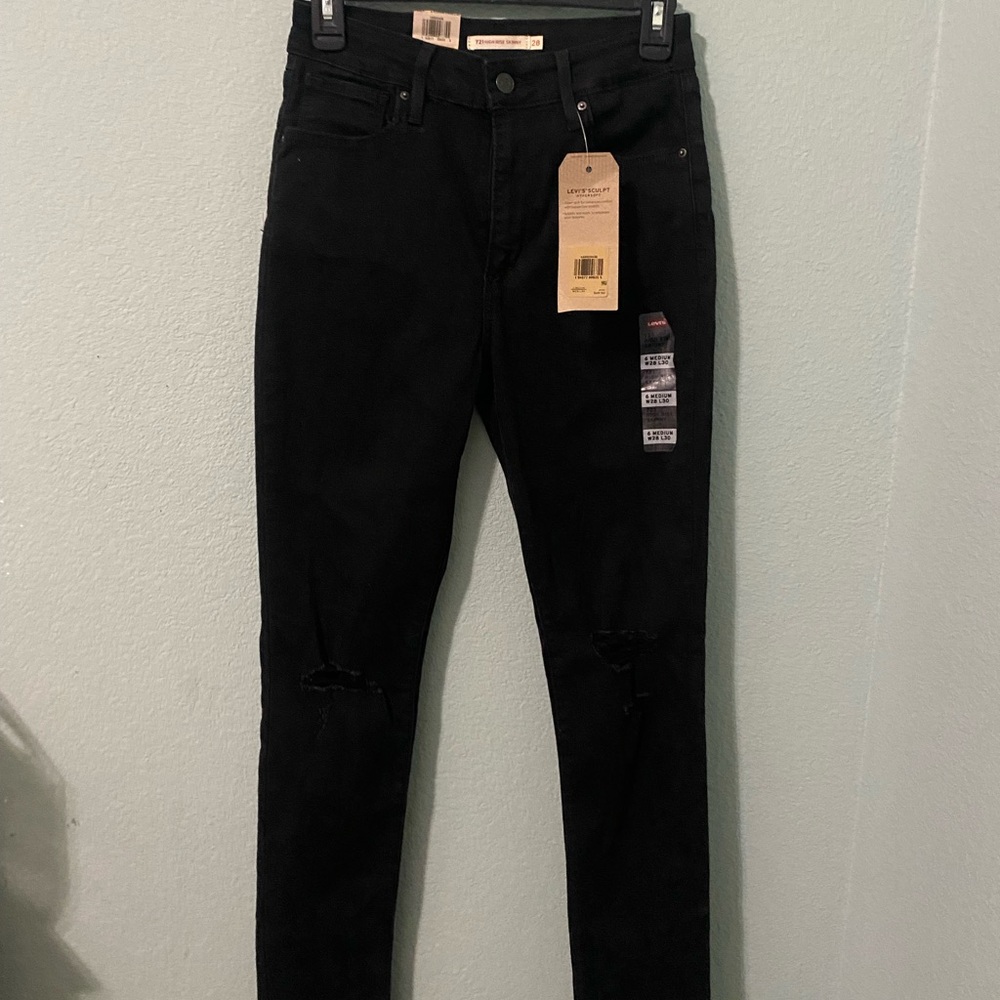 Levi's Black skinny Jeans